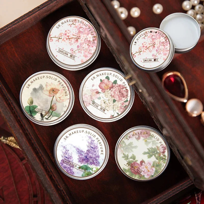 Lavender Solid Perfume for Women: Portable, Long-Lasting Balm with Fresh, Elegant Floral Fragrance