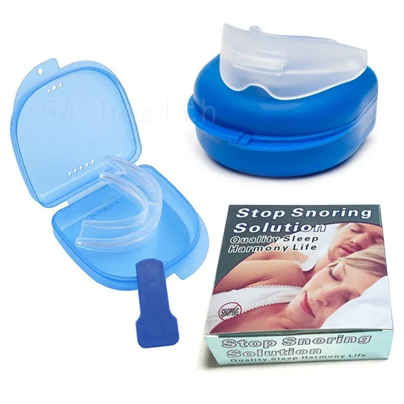 Anti-Snoring Mouth Guard, Anti-Snoring Mouthpiece, Comfortable Anti-Snoring Devices for Men/Women a Better Night's Sleep